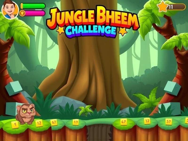 Jungle Bheem Challenge gameplay screenshot